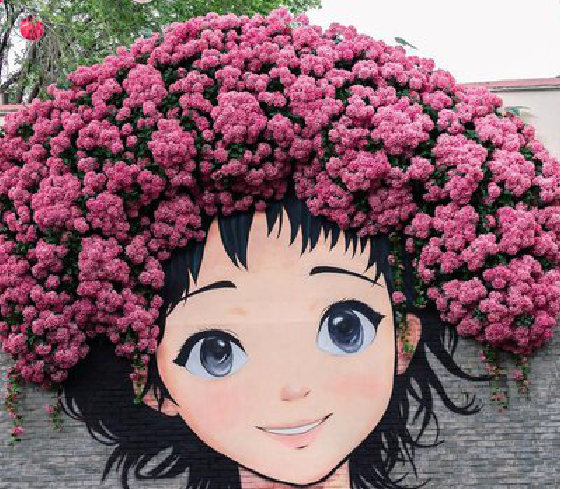 凌云墙体彩绘-网红墙打卡