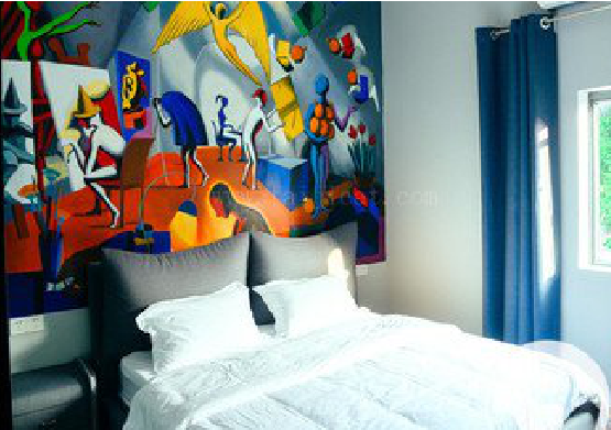 凌云对于酒店的墙体彩绘而言更注重哪些方面?