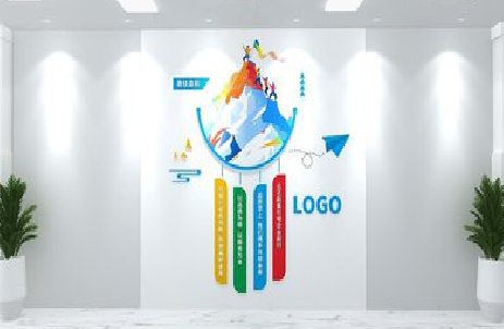 凌云公司企业形象墙的工艺材料有哪些？