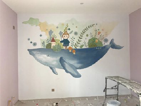 凌云手绘墙的特点及优势。